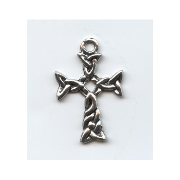 Celtic Cross Pendant 29x19mm Antique Silver (1) - Image 2