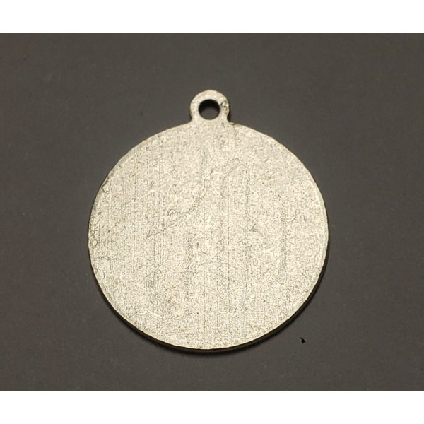 Love Charms Oxidized Silver brass 21mm (3) - Image 3