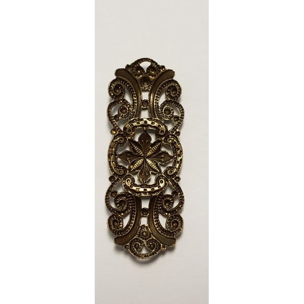 Amazing Connector Oxidized Brass 42x16mm (1)