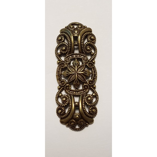 Amazing Connector Oxidized Brass 42x16mm (1) - Image 2