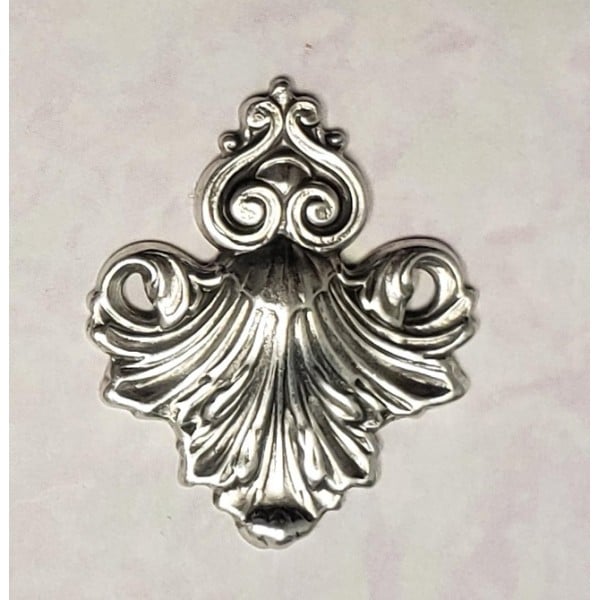 Ornate Embellishment Connectors Antique Silver (4)