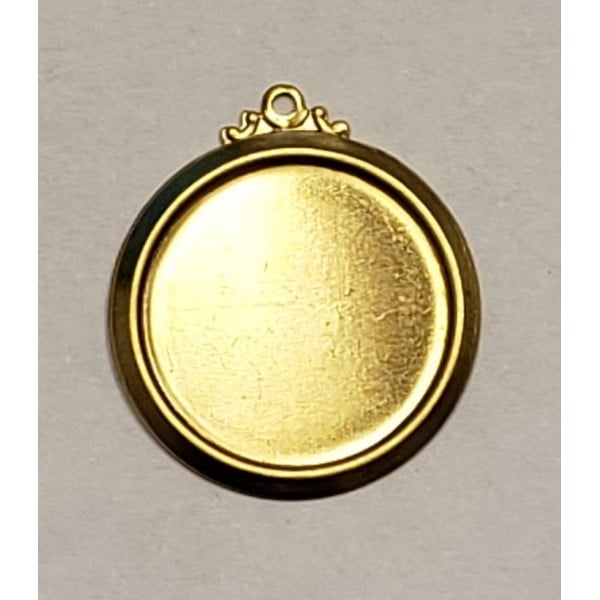 Elegant Simple Settings 18mm Raw Brass (6)