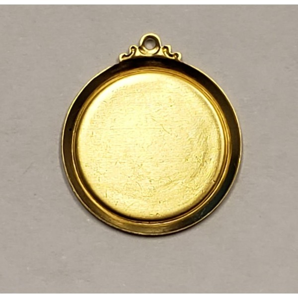 Elegant Simple Settings 18mm Raw Brass (6) - Image 2