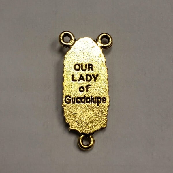Our Lady of Guadalupe medal in Antique Gold (1)