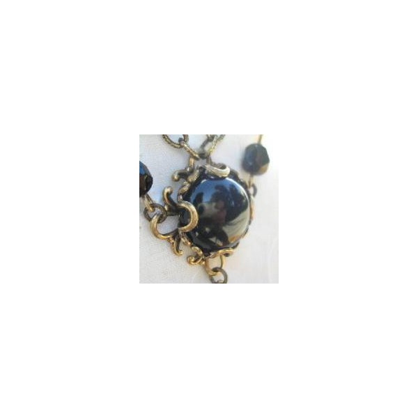 Square Filigree Connectors 19mm Oxidized Brass (6) - Image 3