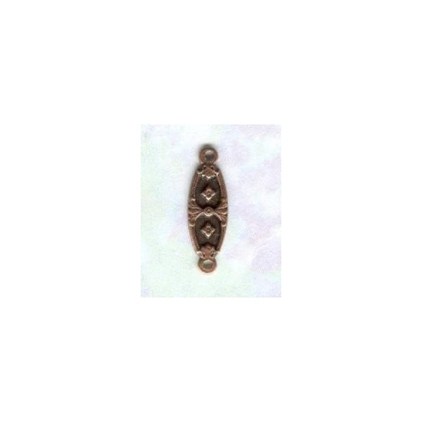 Fancy Little Jewelry Connectors Oxidized Copper