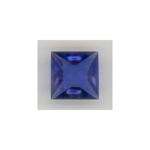 ^Square Sapphire Pointed Back Stones 12x12mm