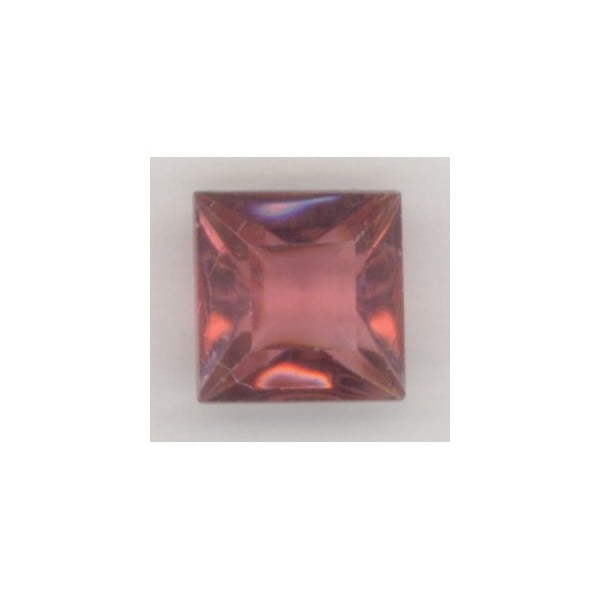 ^Square Rose Pointed Back Stones 12x12mm