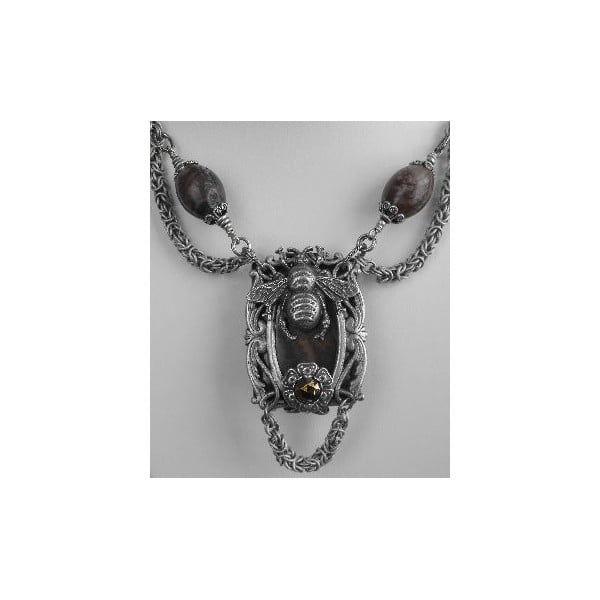 Bumblebee Stampings 31mm Oxidized Silver (3) - Image 3