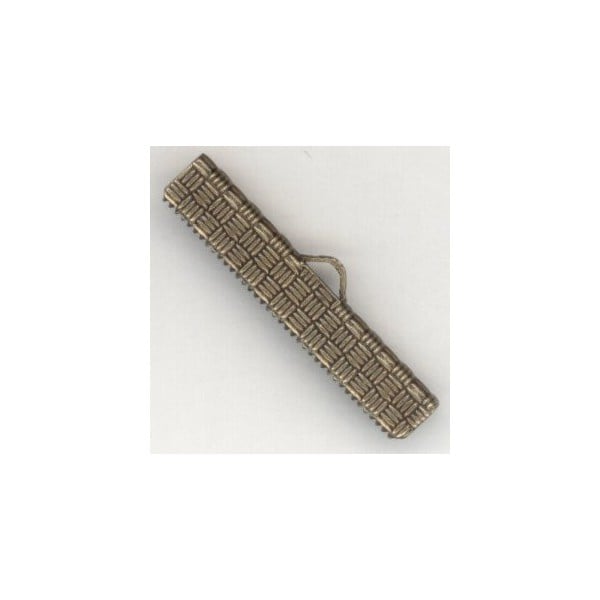 ^Textured Choker Clamps Oxidized Brass 32mm (6)