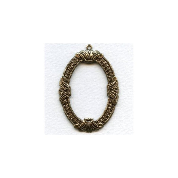 Grand Framework with Loop Oxidized Brass (1)