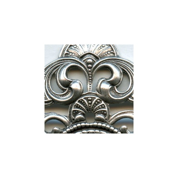 Embellished Framework Finery 76mm Oxidized Silver (1) - Image 2
