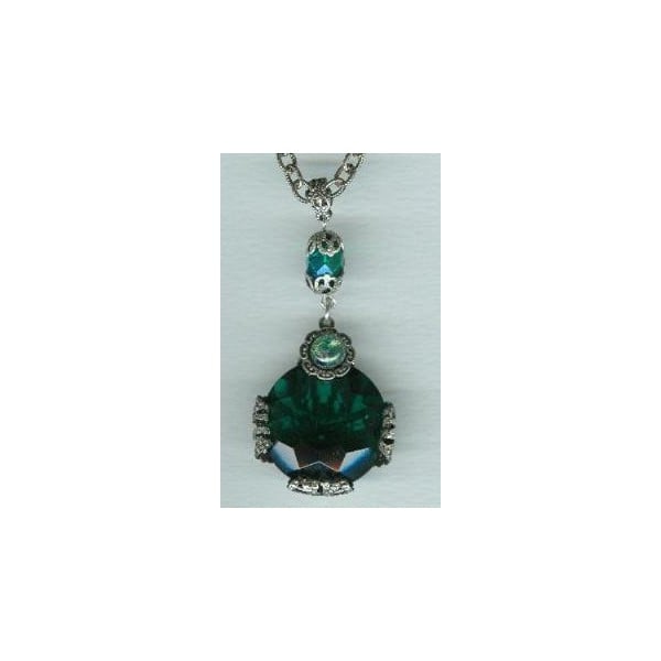 Tiny Filigree Connector 19mm Oxidized Silver (12) - Image 3