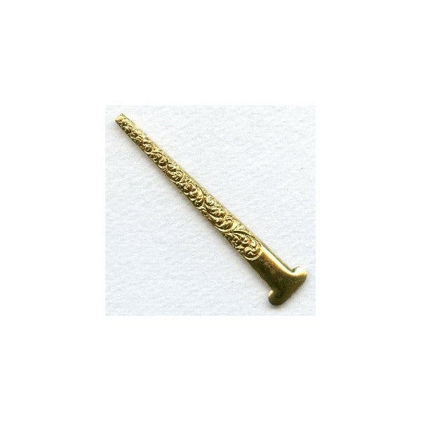 Embossed Stampings Raw Brass 68mm