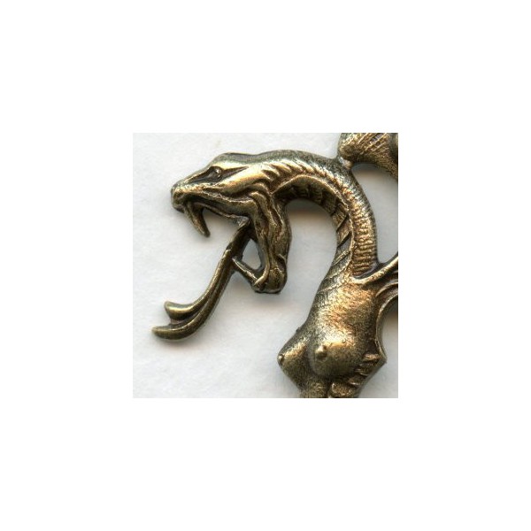 Echinda Dragons Oxidized Brass Right and Left - Image 2