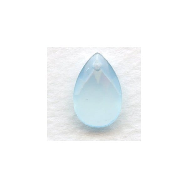 Light Aqua Opal Briolette 13x8.5mm Pear Shape Glass