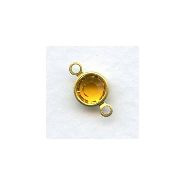 ^Swarovski Chanel Set 29ss Connectors Topaz (6)