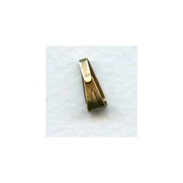 Large Bails Oxidized Brass Easy to Use 10mm - Image 2