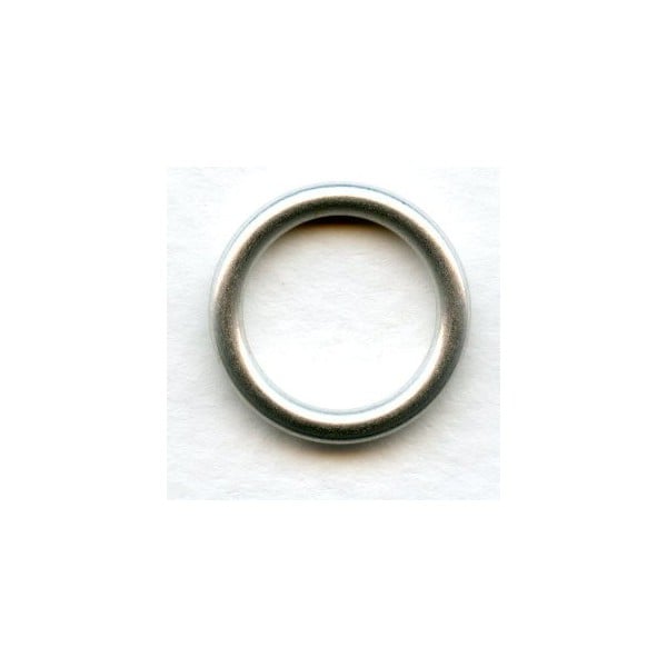 Seamless Connector Rings Oxidized Silver 19mm (4)