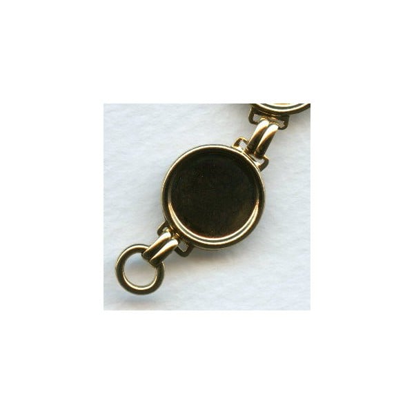 Finding 13mm Settings Gold Plated - Image 2