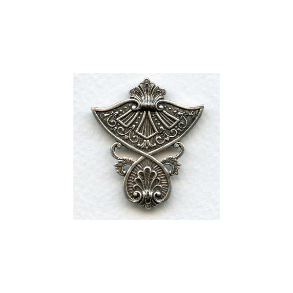Influenced Embellishment Oxidized Silver (1)