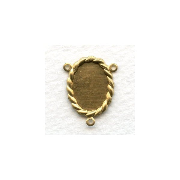 ^Three Way Y-Connector Settings 14x10mm Raw Brass (12)