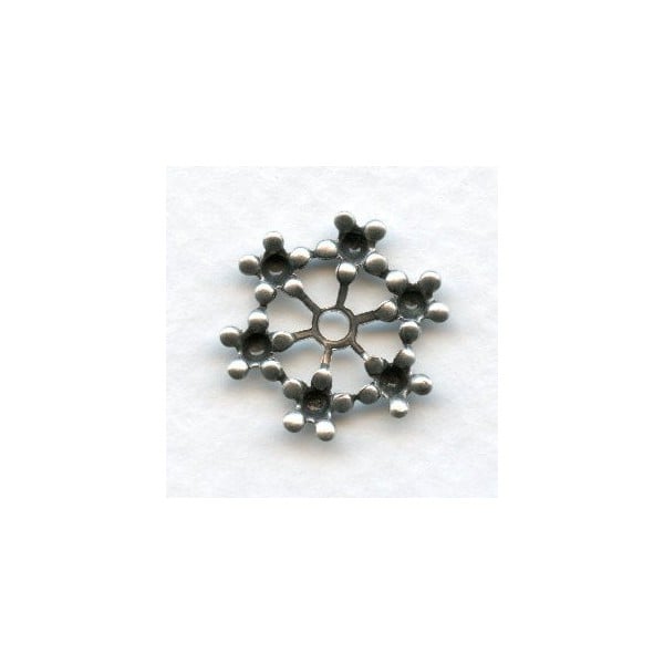 Flowers Galore Settings Centerpiece Oxidized Silver (12)