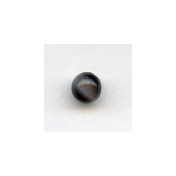^Synthetic Cat Eye Beads Dark Gray 8mm