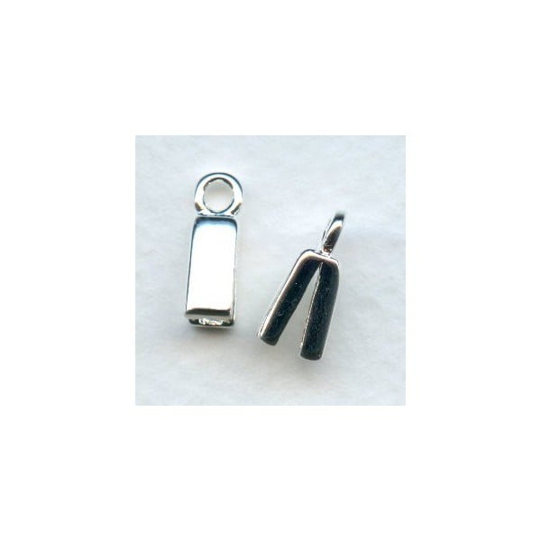 Silver Plated Capture Clasps for SilverSilk