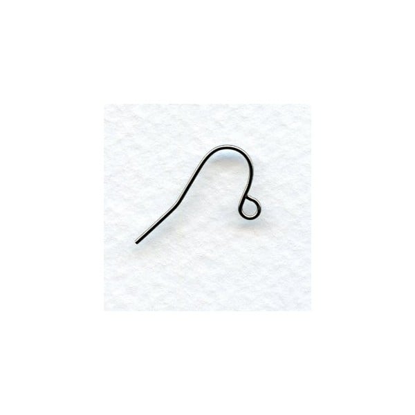 Simple Hook Earring Findings with Loop Surgical Steel (24)