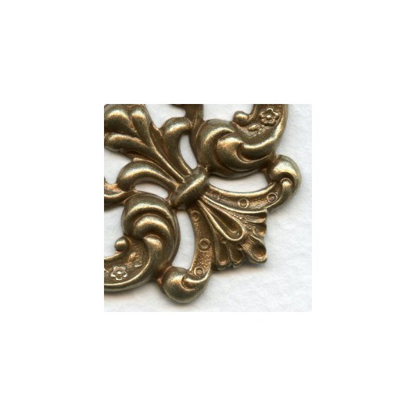 Elegant Dramatic Stamping Oxidized Brass (1) - Image 2