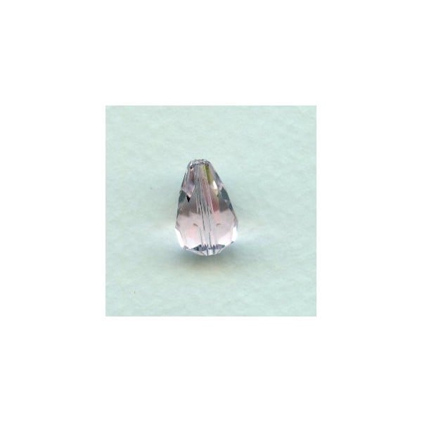 Rosaline Machine Cut Glass Tear Drop Beads 13x9mm (12)
