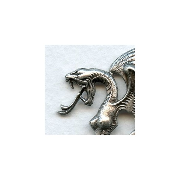Echinda Dragons Oxidized Silver Right and Left - Image 2