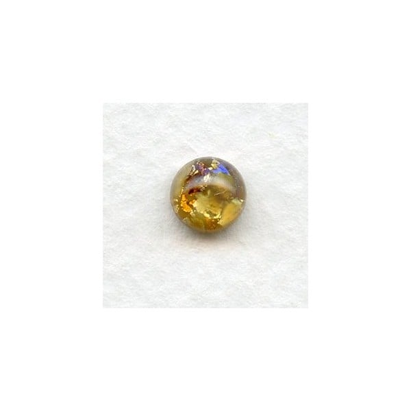 Topaz Glass Opal Cabochons Handmade 7mm