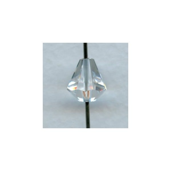 Crystal Bell Shape Faceted Glass Beads 10x9mm