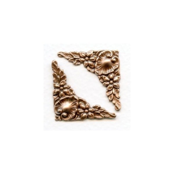 Corner Embellishments Fancy Oxidized Copper (6)