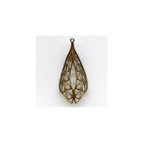 Filigree Made for Wrapping Oxidized Brass 42mm (1)