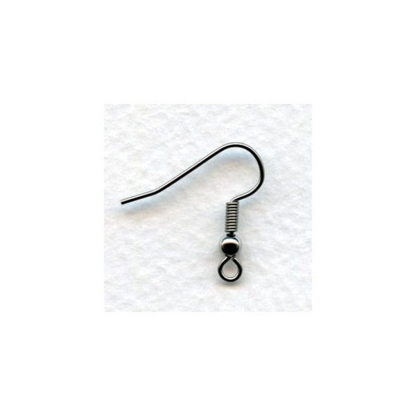 Classic Fish Hook Earring Findings in Surgical Steel