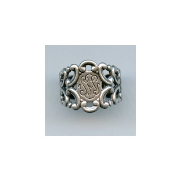 Adjustable Finger Ring Form Oxidized Silver (1)