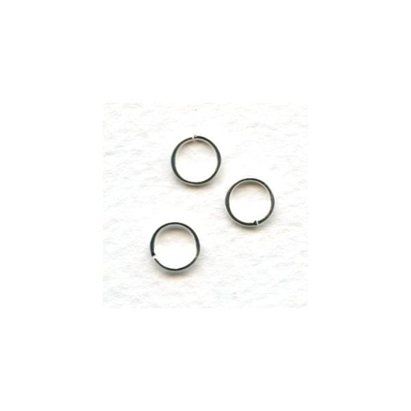 Round Stainless Steel 7mm Jump Rings 19 gauge (100)