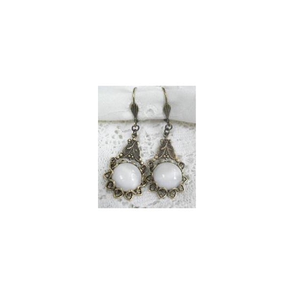 Round Filigree 20mm Connectors Oxidized Brass (6) - Image 5