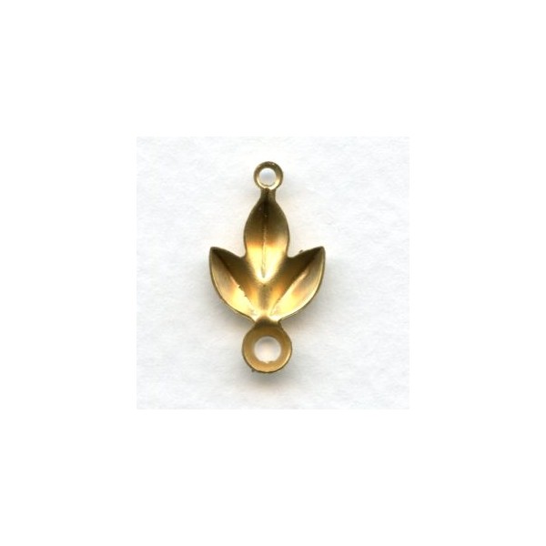 Cluster Settings 20x11mm Raw Brass (12)