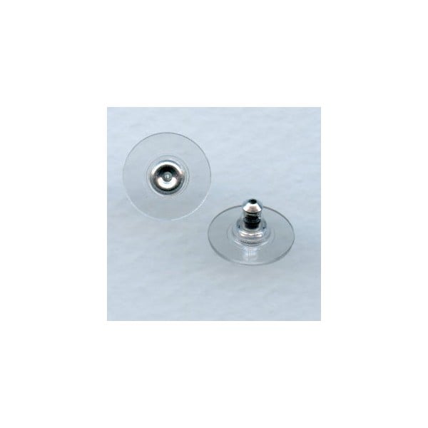 Earring Clutches with Stabilizer Discs Nickel (24)